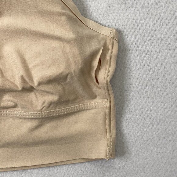 Livona Intimate Sports Bra size Large Removable Pads Seamless Fleshtone - Picture 6 of 7